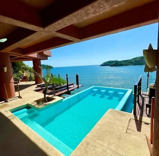 Casa 4 - Private Plunge Pool - Bay Views - Walk To La Ropa * Zihuatanejo