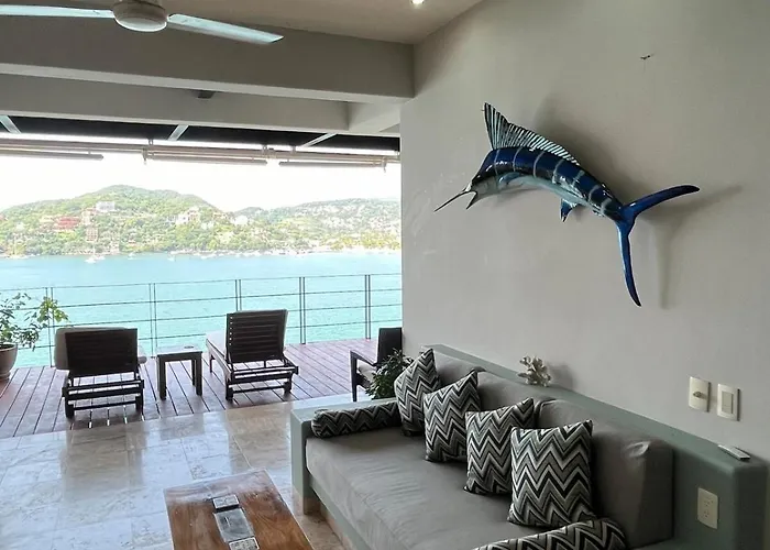Casa 4 - Private Plunge Pool - Bay Views - Walk To La Ropa * Zihuatanejo